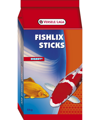 Fishlix stick 5kg-aliment flottant pour poissons rouges et poissons d'étang